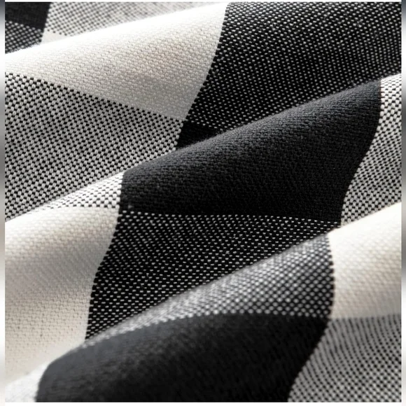 HiEnd Camille Buffalo Black and Natural Buffalo Check  Duvet Bedding Set - Picture 6 of 8